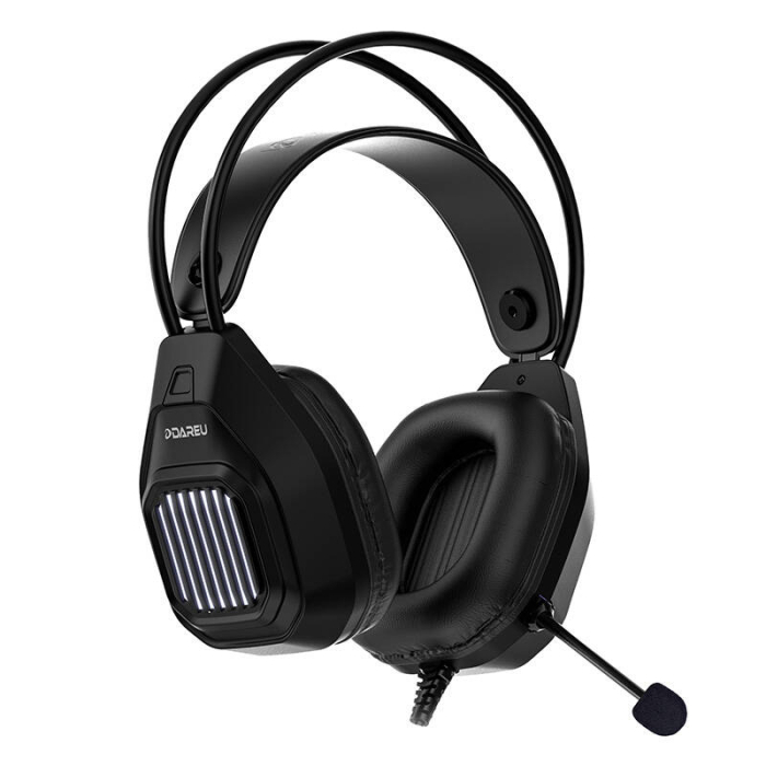 Headset Microphones - Gaming headphones Dareu EH406 Wired USB (Black) TH656U08601R - quick order from manufacturer