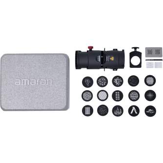 Barndoors Snoots & Grids - Amaran Spotlight SE (36 deg lens kit ) - quick order from manufacturer