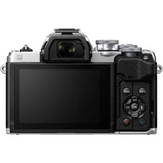 Bezspoguļa kameras - Olympus OM D E M10 Mark IV Body Silver - ātri pasūtīt no ražotāja