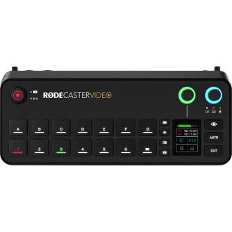 Rode RØDECaster Video audio production, switching, recording console HD 1080p HDMI