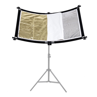 Foldable Reflectors - Caruba Curved Face Reflector Pro Kit - 110cm x 60cm (incl extension-set) CFRP COMB2 - quick order from manufacturer