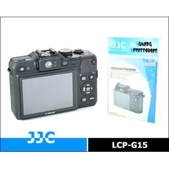 Camera Protectors - JJC LCP-G15 Screenprotector voor Canon G15 - quick order from manufacturer