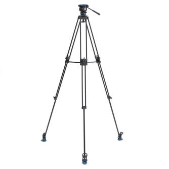 Video Tripods - Benro KH26PC Video Tripod with Head, 6,8kg Payload, Continuous Pan Drag, Anti-Ro - buy today in store and with delivery