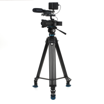 Video Tripods - Benro KH26PC Video Tripod with Head, 6,8kg Payload, Continuous Pan Drag, Anti-Ro - buy today in store and with delivery