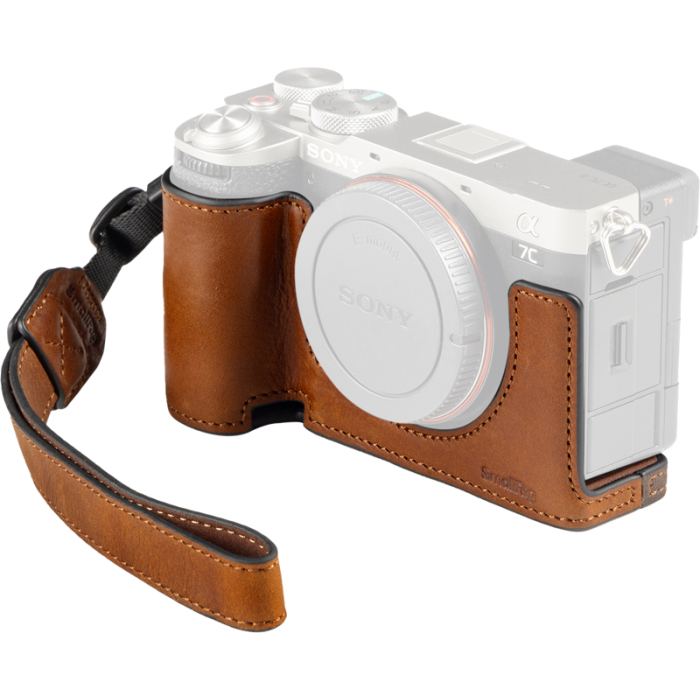 Kameru aizsargi - SMALLRIG 5015 CAMERA LEATHER CASE KIT FOR SONY ALPHA 7C II / ALPHA 7CR 5015 - ātri pasūtīt no ražotāja