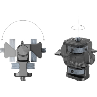 Holders Clamps - SMALLRIG 4886 SWIVEL AND TILT ADJUSTABLE MONITOR SUPPORT WITH 1/4-20 SCREWS 4886 - quick order from manufacturer