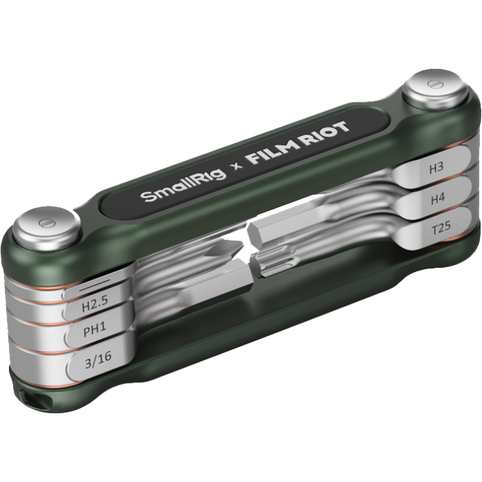 Jaunums - SMALLRIG 4812 X FILM RIOT 7-IN-1 FOLDING WRENCH SET WITH MULTIPLE ANGLE POSITIONING GREEN 4812 - ātri pasūtīt no ražotāja