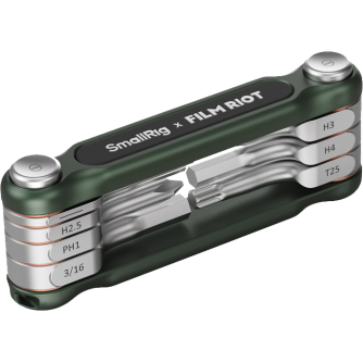 Jaunums - SMALLRIG 4812 X FILM RIOT 7-IN-1 FOLDING WRENCH SET WITH MULTIPLE ANGLE POSITIONING GREEN 4812 - ātri pasūtīt no ražotāja