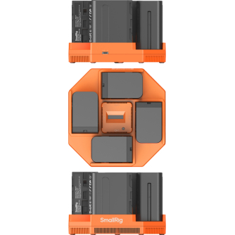 New - SMALLRIG 4834 NP-F970 4-CHANNEL CAMERA BATTERY CHARGER & 4-BATTERY KIT 4834 - quick order from manufacturer