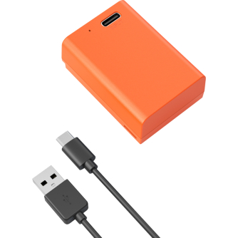 Kameru akumulatori - SMALLRIG 4967 EN-EL25 USB-C RECHARGEABLE CAMERA BATTERY ORANGE 4967 - ātri pasūtīt no ražotāja