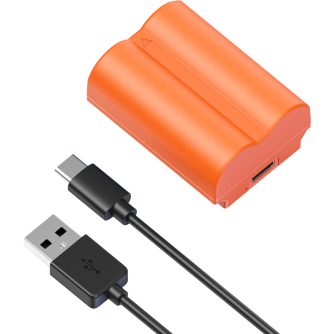 Camera Batteries - SMALLRIG 4970 NP-W235 USB-C RECHARGEABLE CAMERA BATTERY ORANGE 4970 - quick order from manufacturer