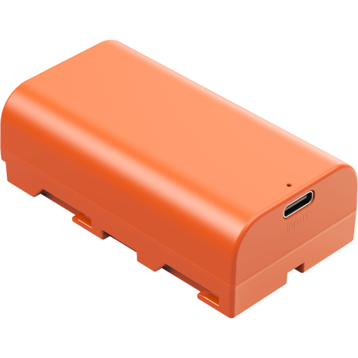 Camera Batteries - SMALLRIG 4971 NP-F550 USB-C RECHARGEABLE CAMERA BATTERY ORANGE 4971 - quick order from manufacturer