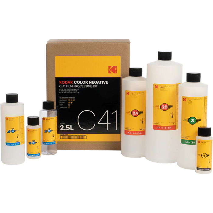 For Darkroom - KODAK COLOR NEGATIVE C-41 FILM PROCESSING KIT 2,5 L 5199002 - quick order from manufacturer