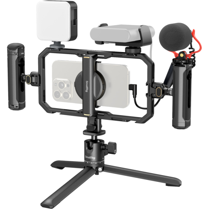 Sortimenta jaunumi - SMALLRIG 4704 ALL-IN-ONE VIDEO KIT FOR SMARTPHONE CREATORS QUCIK PRO EDITION 4704 - ātri pasūtīt no ražotāja