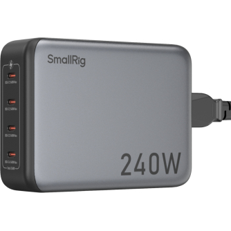 Telefonų, planšetinių kompiuterių ir GPS įkrovikliai - SMALLRIG 4752 240W 4-PORT PD POWER ADAPTER 4752 - быстрый заказ от произв