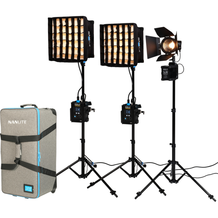 Sortimenta jaunumi - NANLITE PAVOSLIM 60B & FORZA 60B II KIT 60B X2 + FORZA 60BII - 3-LIGHT KIT WITH LIGHT STAND 01-006 FORZA 60BII-3 - ātri pasūtīt no ražotāja