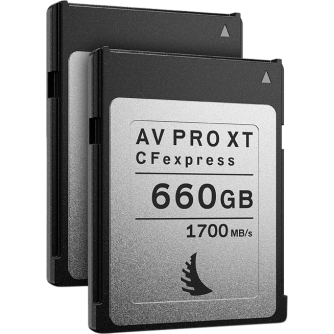 New products - ANGELBIRD CFEXPRESS AV PRO XT (MATCH PACK CANON EOS C300 MK3 C500 MK2) (R1700) 660GB 2 PACK MP-C3C5-660CFXXTX2 - quick order from manufacturer