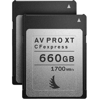 New products - ANGELBIRD CFEXPRESS AV PRO XT (MATCH PACK CANON EOS C300 MK3 C500 MK2) (R1700) 660GB 2 PACK MP-C3C5-660CFXXTX2 - quick order from manufacturer