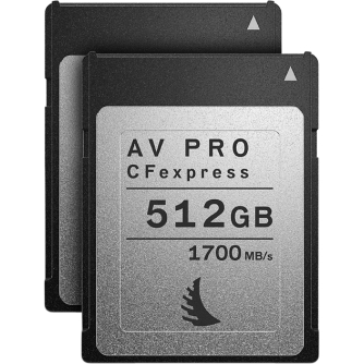 New products - ANGELBIRD CFEXPRESS AV PRO (MATCH PACK NIKON D6) (R1700) 512GB 2 PACK MP-D6-512CFXX2 - quick order from manufacturer