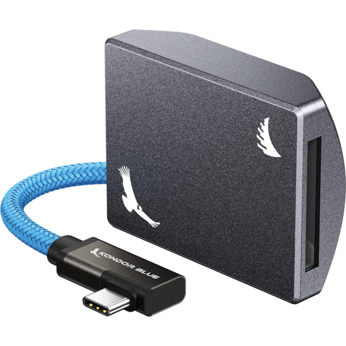 New products - ANGELBIRD KONDOR BLUE CFEXPRESS B RECORDING MODULE (MAGSAFE COMPATIBLE EXTERNAL) SPACE GRAY KBRMCFXB - quick order from manufacturer