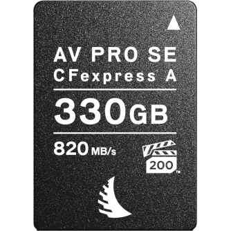 Sortimenta jaunumi - ANGELBIRD CFEXPRESS TYPE A SE, VPG200, R820/W730 (TYPE A) 330GB AVP330CFXASE - ātri pasūtīt no ražotāja