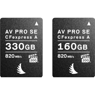 Sortimenta jaunumi - ANGELBIRD CFEXPRESS TYPE A SE, VPG200, R820/W730 (TYPE A) 330GB AVP330CFXASE - ātri pasūtīt no ražotāja