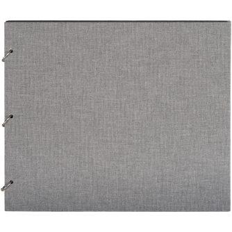 Photo Albums - BOOKBINDERS ALBUM 325X275 PEBBLE GREY COLUMBUS P106341510 - quick order from manufacturer