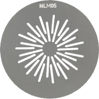 Accessories for studio lights - NANLUX NLMOUNTPROJECTIONATTACHMENTGOBOSET1 AS-GB-A-SET1 - quick order from manufacturer