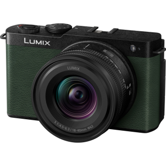 Mirrorless Cameras - PANASONIC LUMIX S9 DARK OLIVE 18-40MM F/4.5-6.3 DC-S9NE-G - quick order from manufacturer