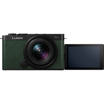 Mirrorless Cameras - PANASONIC LUMIX S9 DARK OLIVE 18-40MM F/4.5-6.3 DC-S9NE-G - quick order from manufacturer