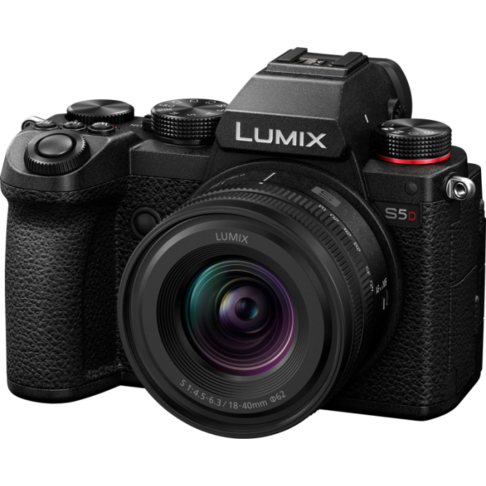 Mirrorless Cameras - PANASONIC LUMIX S5D WITH S-R1840 F/4.5-6.3 KIT DC-S5DNE-K - quick order from manufacturer