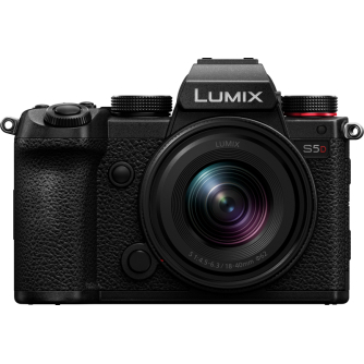 Mirrorless Cameras - PANASONIC LUMIX S5D WITH S-R1840 F/4.5-6.3 KIT DC-S5DNE-K - quick order from manufacturer