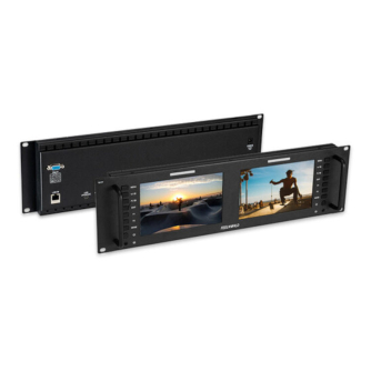 LCD monitori filmēšanai - Feelworld D71 PLUS Dual Rack Monitor SDI D71 PLUS - быстрый заказ от производителя