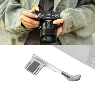 Camera Grips - SmallRig 4877 Thumb Grip for FUJIFILM X M5 (Silver) 4877 - quick order from manufacturer