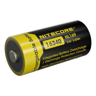 New products - Nitecore NL169 (950mAh) 16340 NL169 - quick order from manufacturer