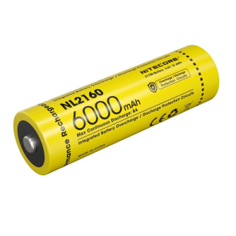 New products - Nitecore NL2160 (6000mAh) 21700 NL2160 - quick order from manufacturer