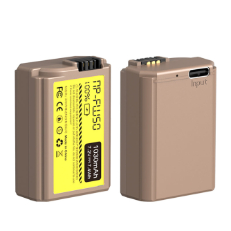 Kameru akumulatori - Ulanzi Sony NP FW50 Type Lithium Ion Battery with USB C Charging Port (1030mAh) Ulanzi 3289 - ātri pasūtīt no ražotāja