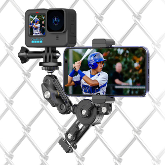 Sortimenta jaunumi - Ulanzi CM010 Baseball Fence Mount for Action Camera and Cellphone 3313 - ātri pasūtīt no ražotāja