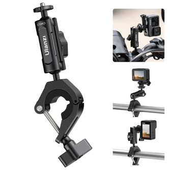 Sortimenta jaunumi - Ulanzi CM025 Bike/Motorcycle Handlebar Clamp Mount For GoPro/Insta360 Action Cameras C018GBB1 - ātri pasūtīt no ražotāja