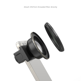 For smartphones - SmallRig 4588 75mm Macro Lens for Mobile Phone (T mount) 4588 - quick order from manufacturer