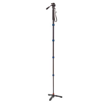 New products - 3 Legged Thing Punks Taylor 2.0 Monopod Kit w/wrist strap & DOCZ2 Foot Stabilizer Blk w/Blue TAYLORSKBLUE - quick order from manufacturer