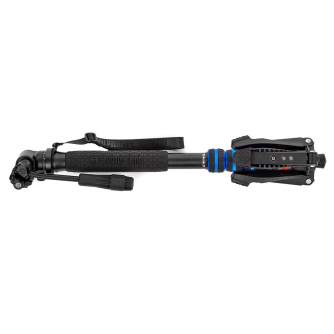 New products - 3 Legged Thing Punks Taylor 2.0 Monopod Kit w/wrist strap & DOCZ2 Foot Stabilizer Blk w/Blue TAYLORSKBLUE - quick order from manufacturer