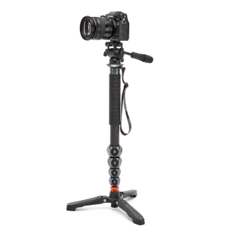 New products - 3 Legged Thing Legends Alana Monopod Metallic Slate Grey Kit w/DOCZ2 Foot Stabilizer & AH Trinity Darkness/Matte Black ALANAS... - quick order from manufacturer