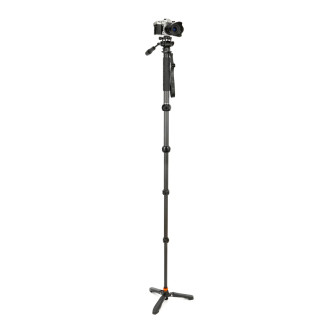 New products - 3 Legged Thing Legends Alana 2.0 Darkness/Matte Black Monopod Kit w/DOCZ2 Foot Stabilizer & AH Trinity Darkness/Matte Black A... - quick order from manufacturer