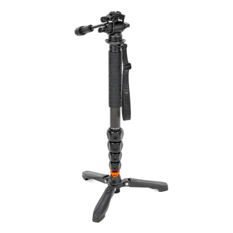 New products - 3 Legged Thing Legends Alana 2.0 Darkness/Matte Black Monopod Kit w/DOCZ2 Foot Stabilizer & AH Trinity Darkness/Matte Black A... - quick order from manufacturer