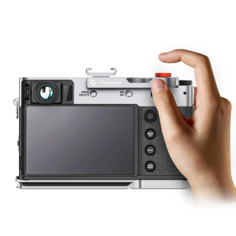 Turētāji - Fotopro H X100VI Thumb Grip Silver H X100VI Silver - быстрый заказ от производителя