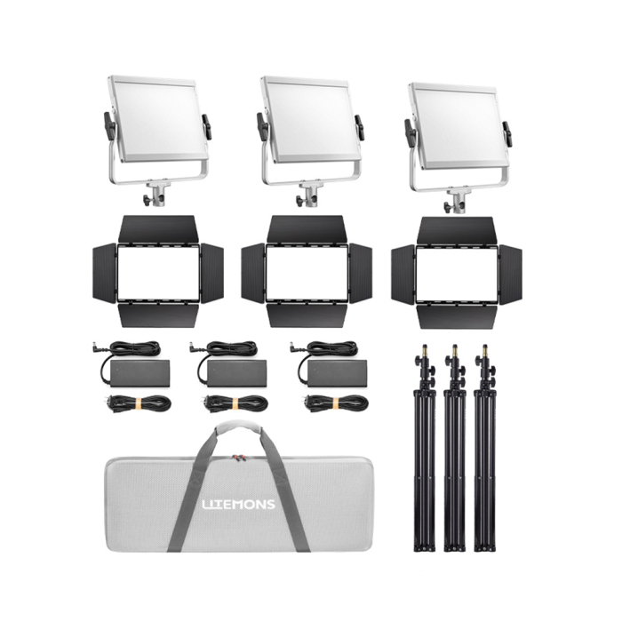 New products - Godox Litemons LP600Bi Bi color LED Light Panel 3 light kit LP600Bi K3 - quick order from manufacturer