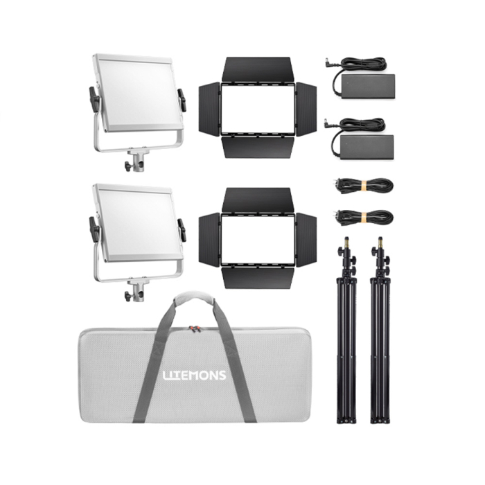 New products - Godox Litemons LP400Bi Bi color LED Light Panel 2 light kit LP400Bi K2 - quick order from manufacturer