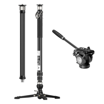 Monopodi - YC Onion Pineta Carbon Fiber Monopod 2.0 & FH60 & Extention tube MQC1586050 - быстрый заказ от производителя