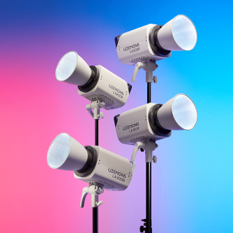 New products - Godox Litemons LA200R RGB LED Video Light 2 light kit LA200R K2 - quick order from manufacturer